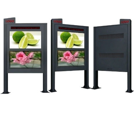 120KG openlucht Roestvrije de Reclameuitzending van de Touch screenvertoning