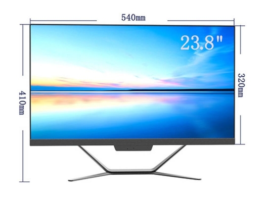23.8INCH High Definition LED AIO Desktop PC 1920x1080 Resolutie 1920x1080 16 : 9 verhouding