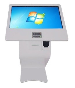 Witte van de de Lijstmonitor van de Touch screencomputer Grootte 47“ Chic Vorm