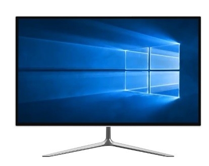 21.5 inch touchscreen All in One Computers I3 8G 128G Lifting Screen Siver Wit