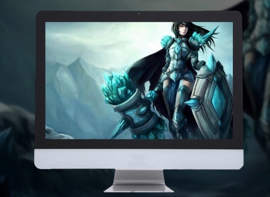 FCC I5 8400 AIO-Desktoppc 240GB HD allen in Één PC-Aanraking telegrafeerde Nul Lawaai