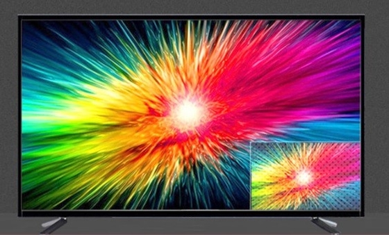 De gezonde het Letten op LCD Helderheid Met groot scherm van TV 300cd/M2 75 Duimlcd TV