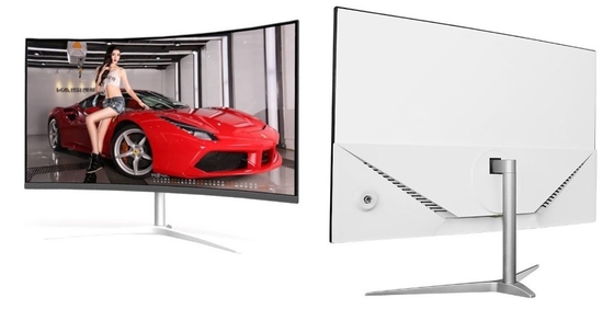 Het MVA Gebogen LCD Scherm 0.16mm