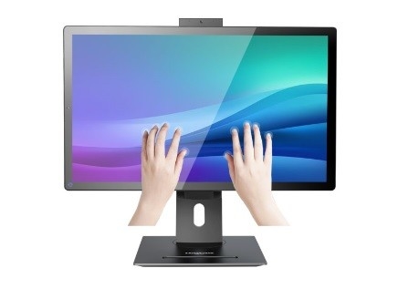 2.5“ Dubbele de Aanrakingscomité van HD Android Touchscreen van de Desktoppc van PC Siver Witte Monitor