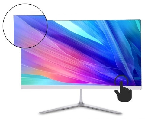 Onafhankelijke grafische kaart AIO Touchscreen PC Win7 / 8 / 10 27&quot; RAM 64G HD 500GB