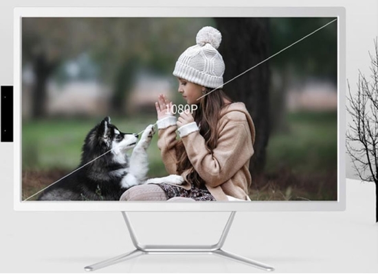 32G van het Touche screenpc van RAM 512G SSD AIO de Ingebouwde hoog-Aanwinst WIFI