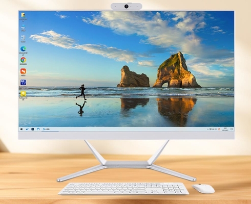 Win10 Desktop AIO PC 250nits Helderheid Met 1T SSD HD 8G/16G/32G DDR4