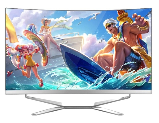 27 inch 64G RAM gebogen All In One PC 16:9 schermverhouding met standaard H610 M/B
