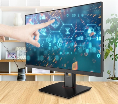 16: 9 Schermverhouding AIO Desktop PC Bedraad Muis En K/B 100*100mm Wandmontage