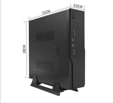256GB SSD Compact Mini PC met hoge capaciteit Zwarte moederborden KuYu I7 2.5-3.0GHz Win7/8/10